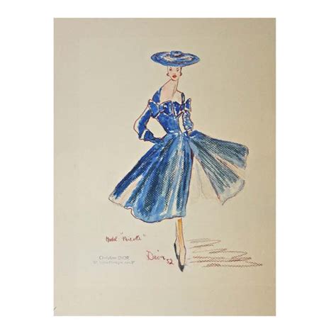 christian dior sketch print|christian dior sketches for sale.